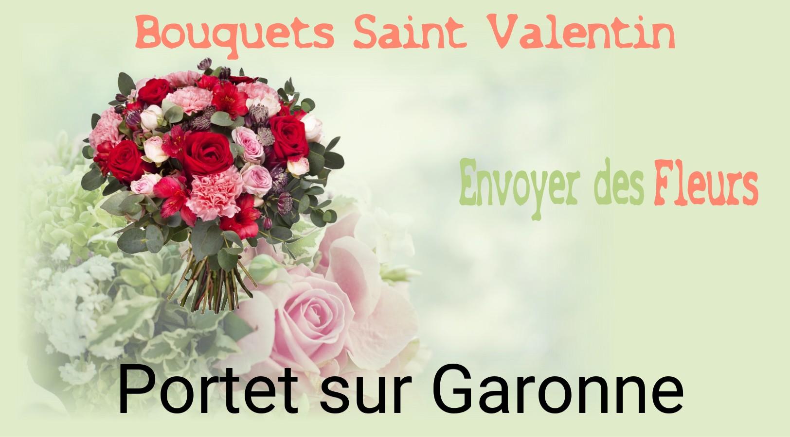 Roses de Saint-Valentin livrées à Portet-sur-Garonne